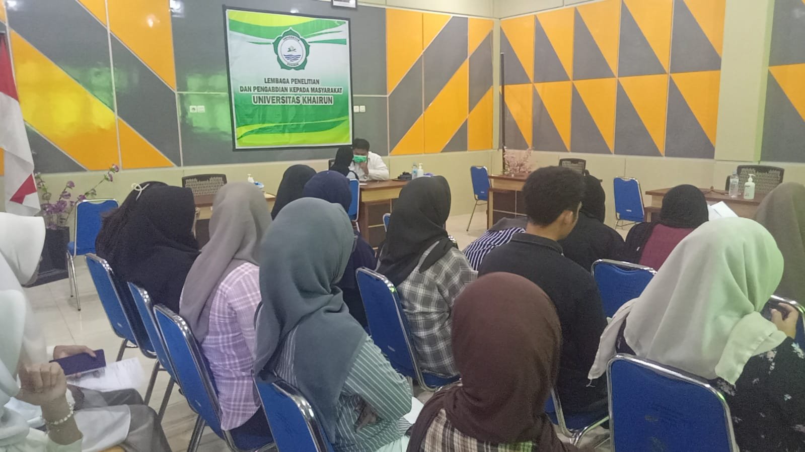 PEMKES MAHSISWA KKN T.I 2026 DI RUANG RAPAT LPPM UNKHAIR
