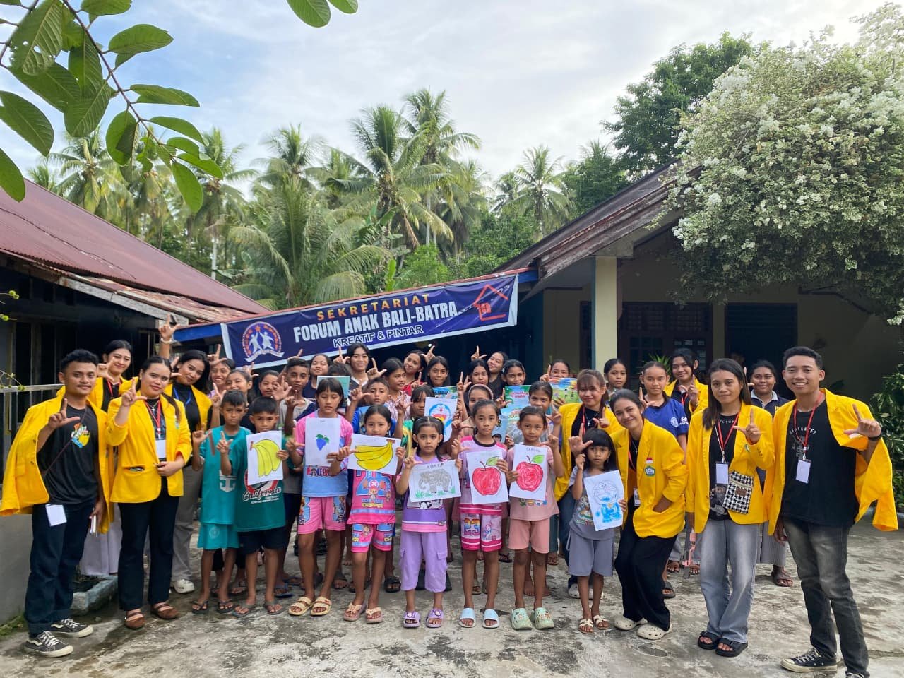 Kegiatan KKN Tematik Literasi di  Desa Balisosa Utara Kota Tidore Kepulauan