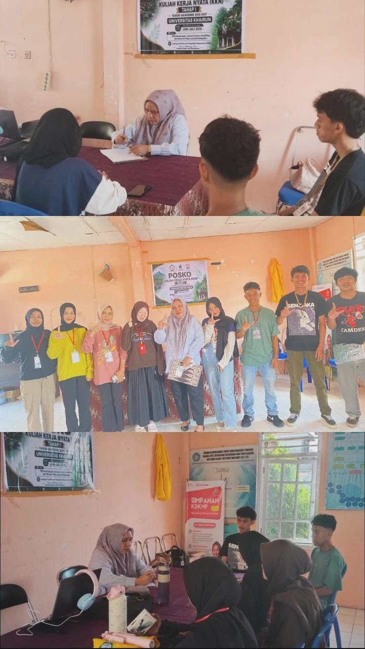 Kegiatan KKN Tematik Literasi di Kel.Tanah Tinngi Kec.Ternate Selatan