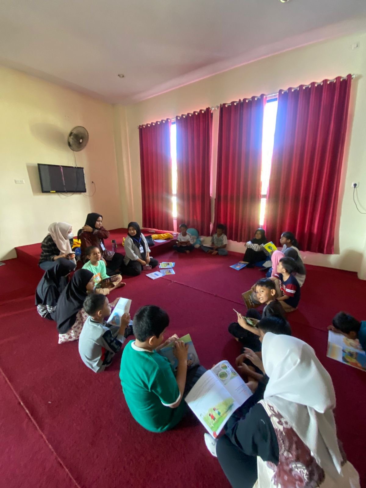 Kegiatan KKN Tematik Literasi di Kel.Indonesiana. Tidore Kepulauan