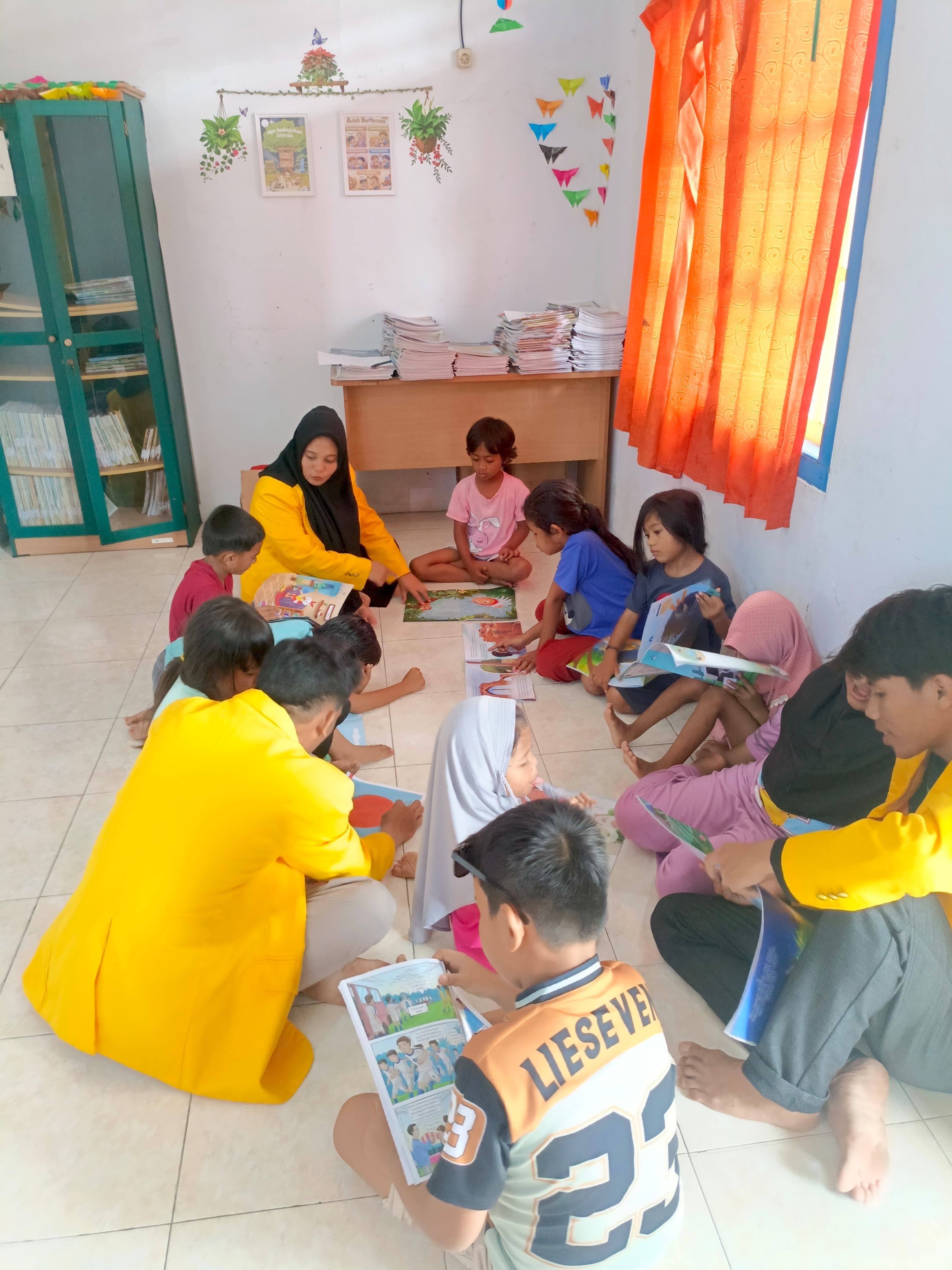 Kegiatan KKN Tematik Litersai di Kel.Toloa Kota Tidore Kepulawan