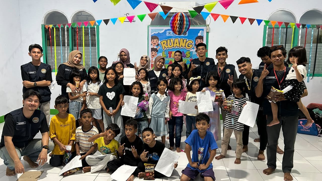 Kegiatan KKN Tematik Literasi di Kel.Tanah Raja Kec,Ternate Tengah.
