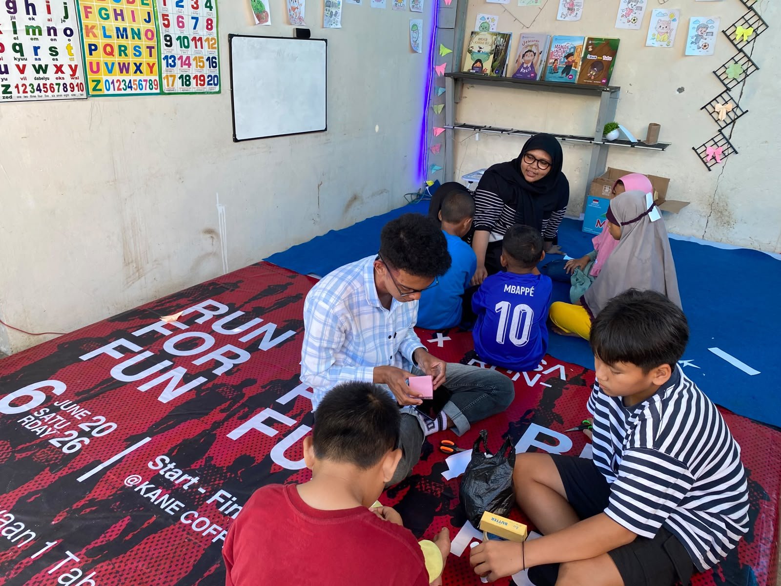 Kegiatan KKN Tematik Literasi di Kel. Takoma Kota Ternate Tengah.