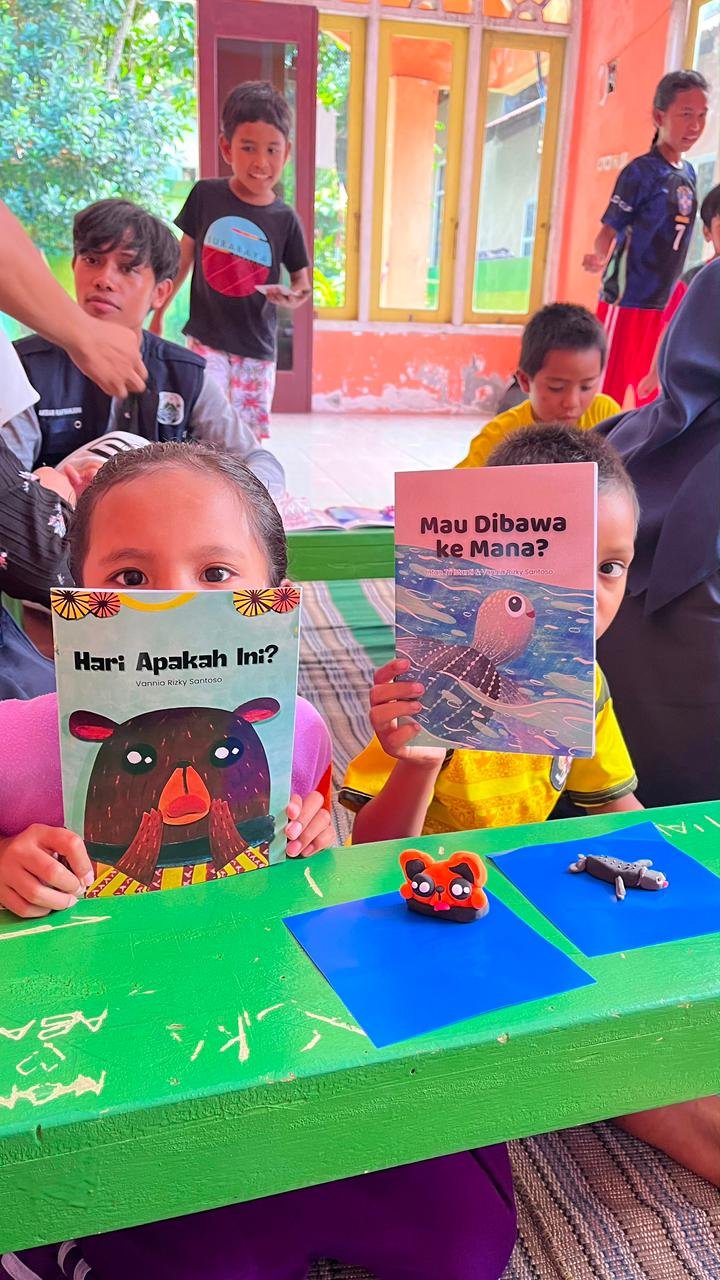 Kegiatan KKN Tematik Literasi di Kel.Tongole Kec,Ternate Tengah.